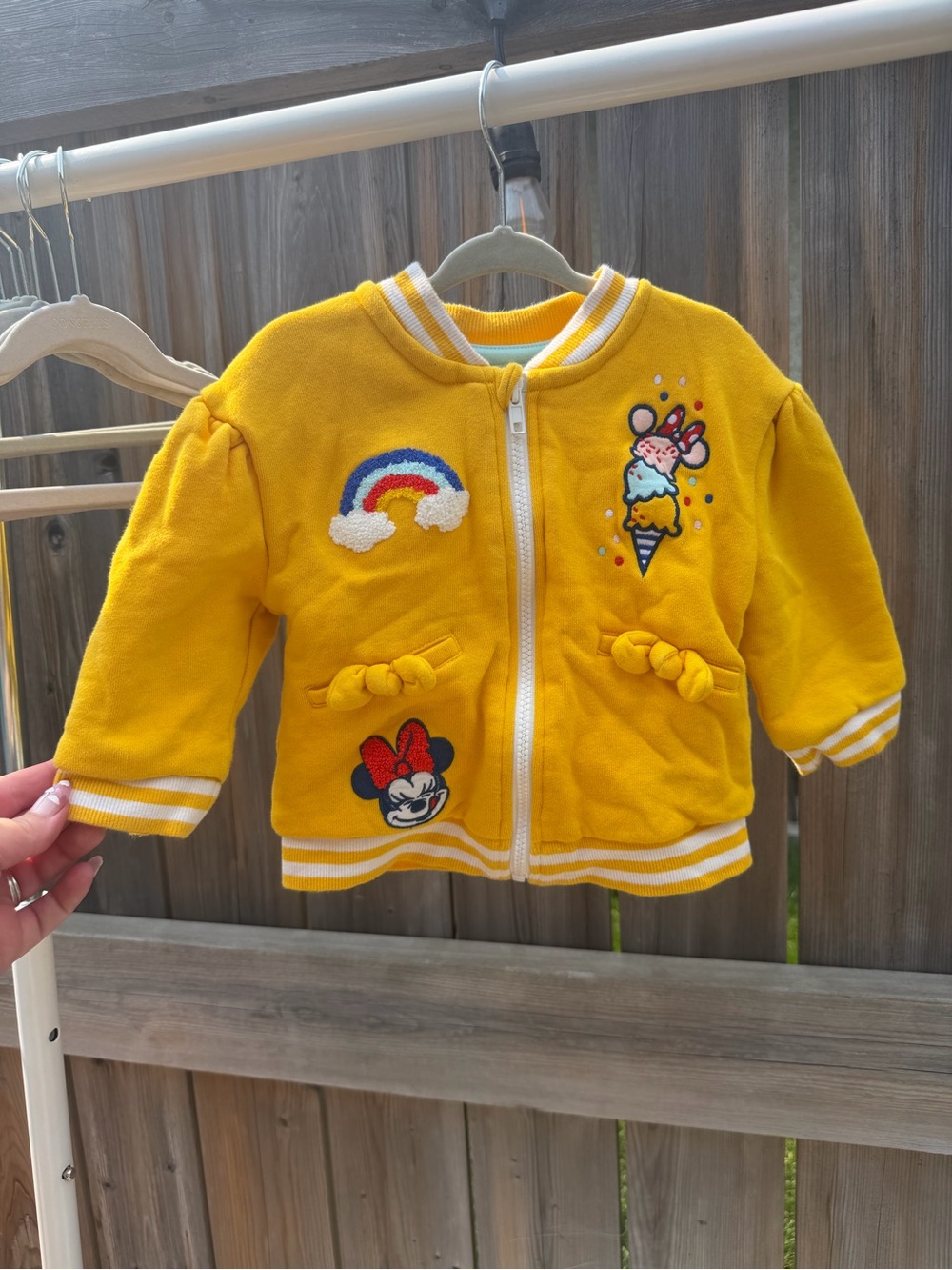 Minnie Mouse Baby Bomber Jacket
